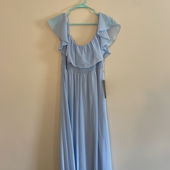 Ever pretty light blue bridesmaid dress size 10 - Picture 5 of 6